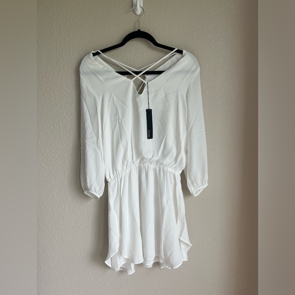 Revolve Krisa White Dress